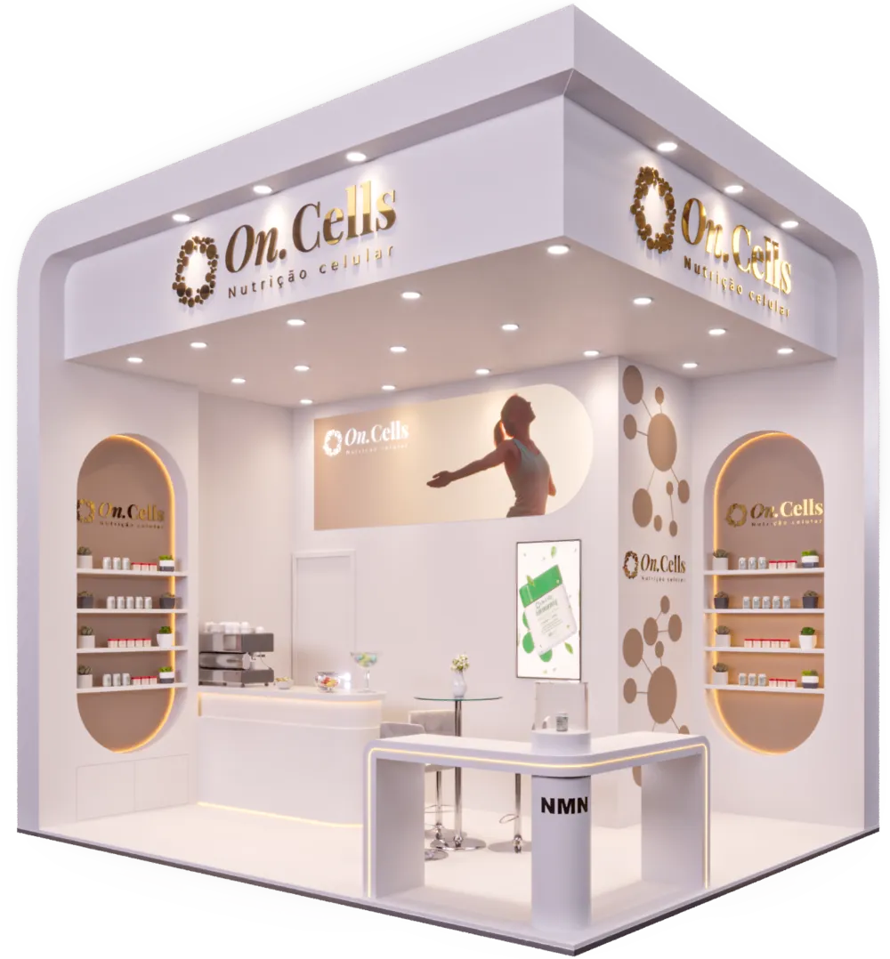 Estande da On.Cells na Naturaltech 2026